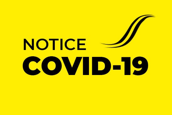 COVID 19 NOTICE