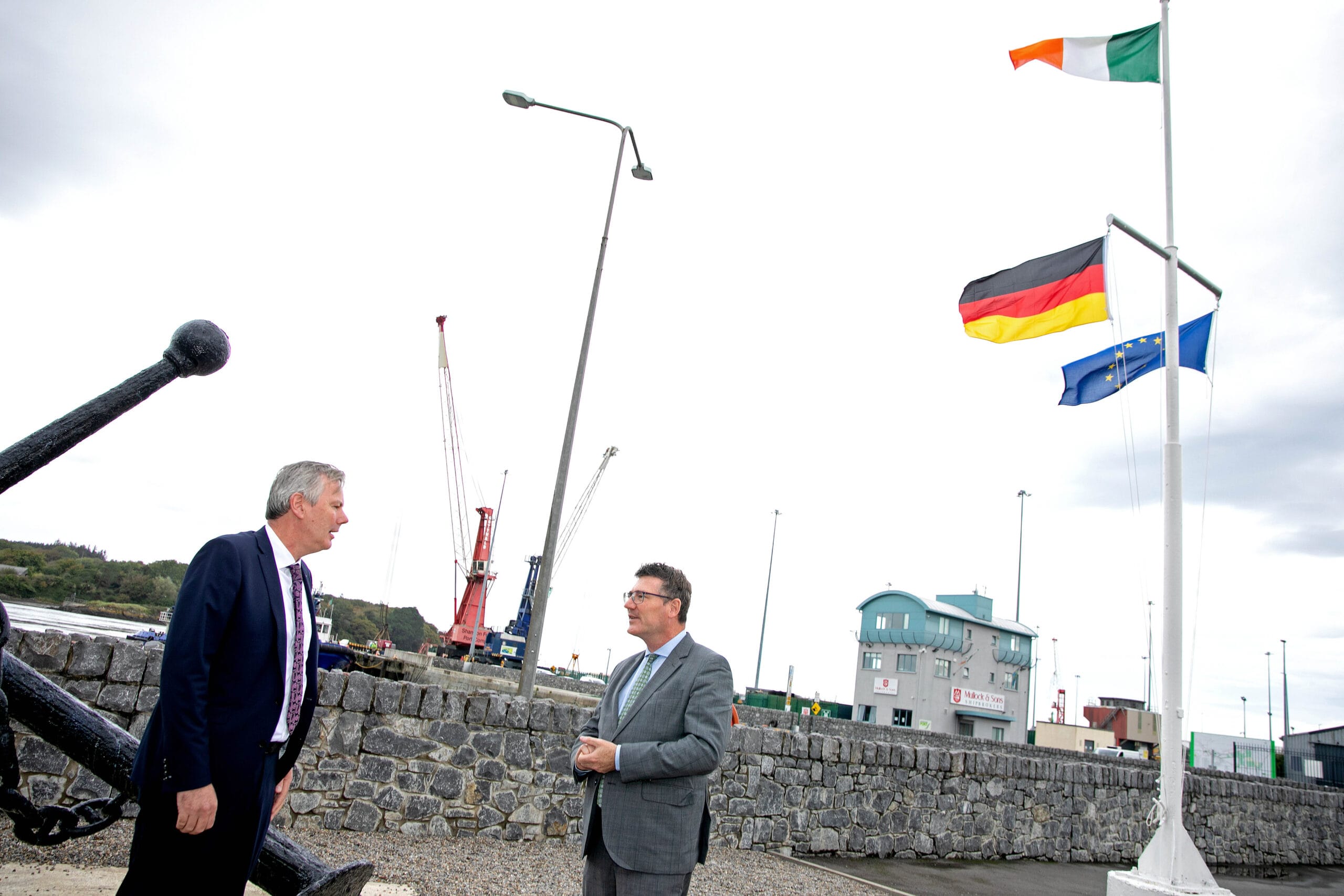 German Commissioner visits Shannon Foynes Port Company