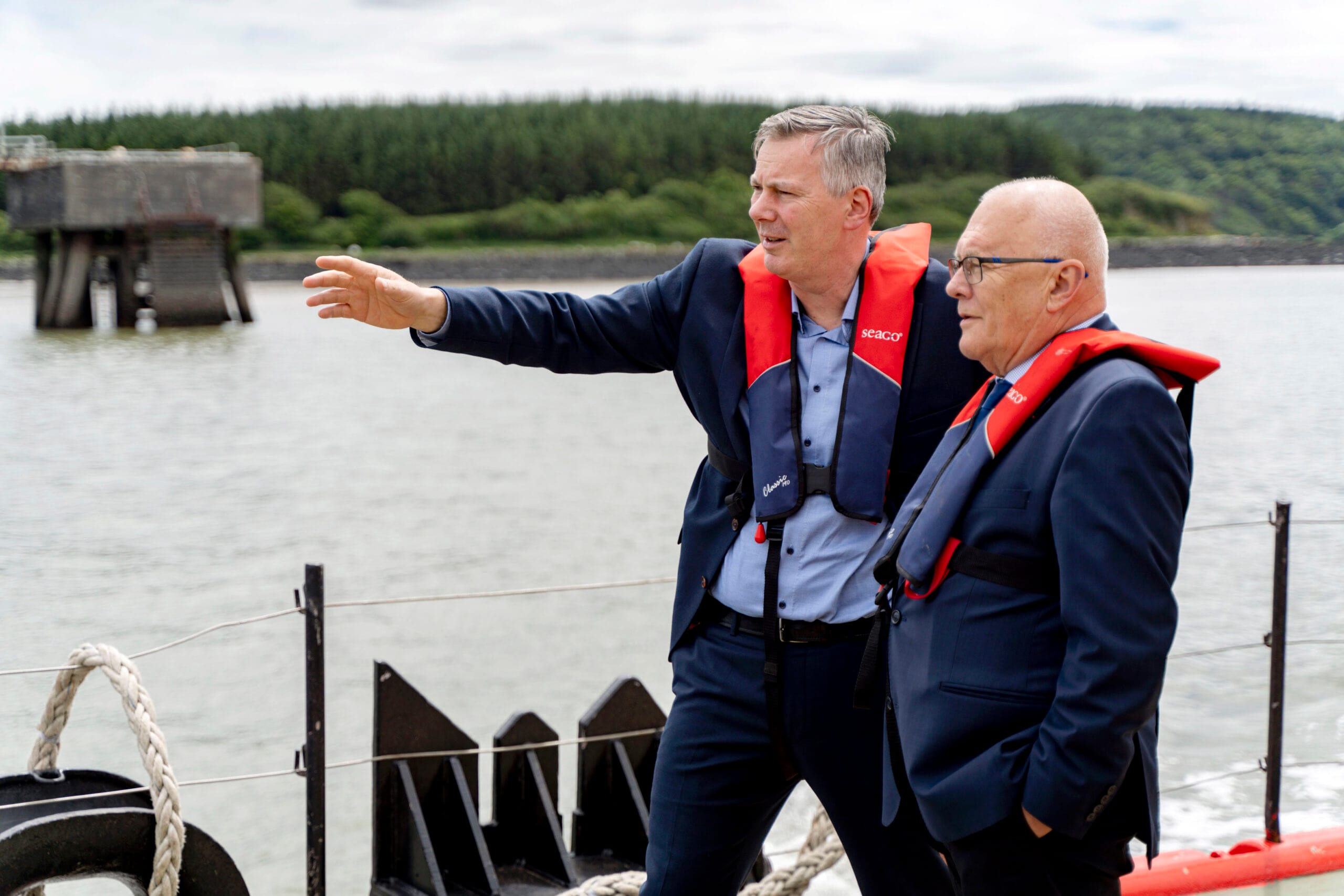 Professor Péter Balázs says port authority on right track during recent visit to Foynes