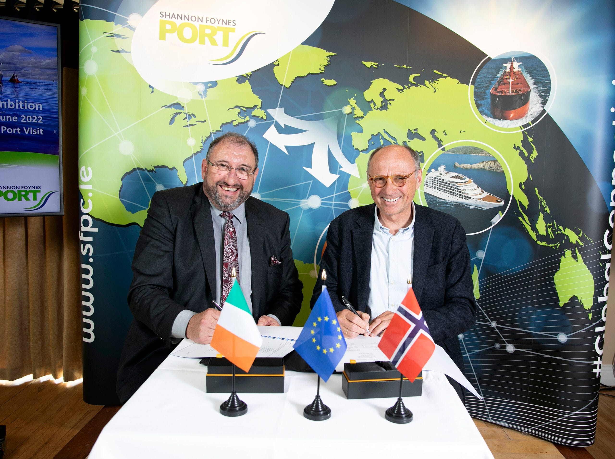 Shannon Foynes Port signs MOU with Norwegion Offshore wind