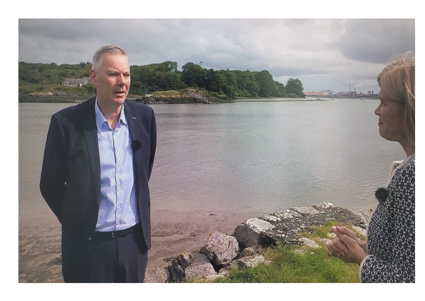 RTE Nationwide on a recent visit to Foynes