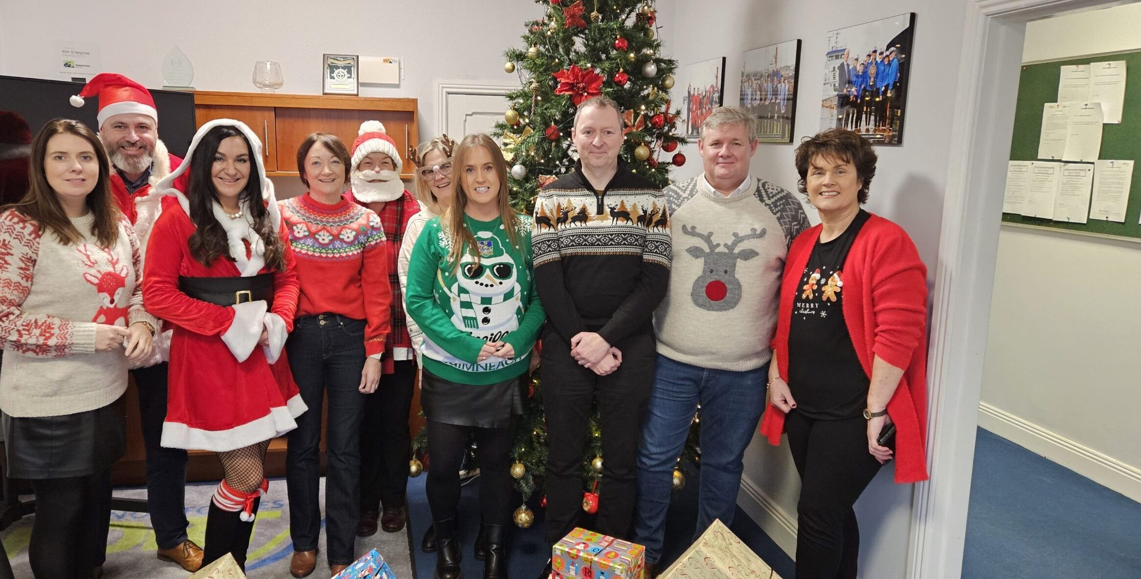 Christmas Jumper Day 2024 Shannon Foynes Port Bulk Cargo Handling